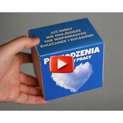 KUBEK czarny prezent na odejście pożegnanie kolegi z pracy JEB_AĆ TO